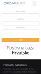 Mobile Screenshot of croatia.biz